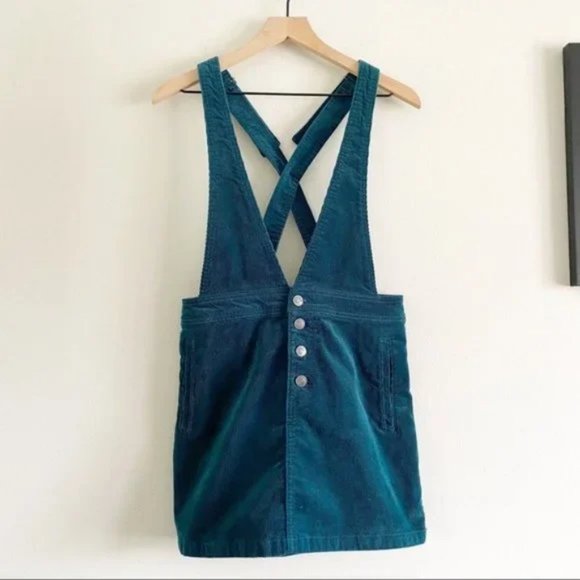Wild Fable Turquoise Corduroy Jumper 